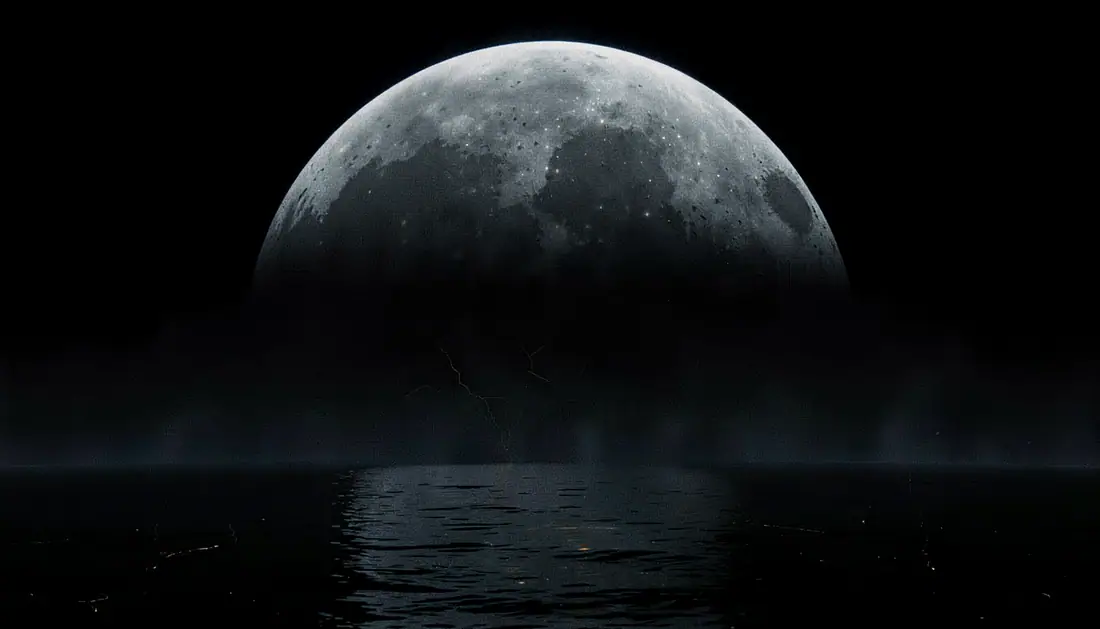 The Moon — from the pack the only witness