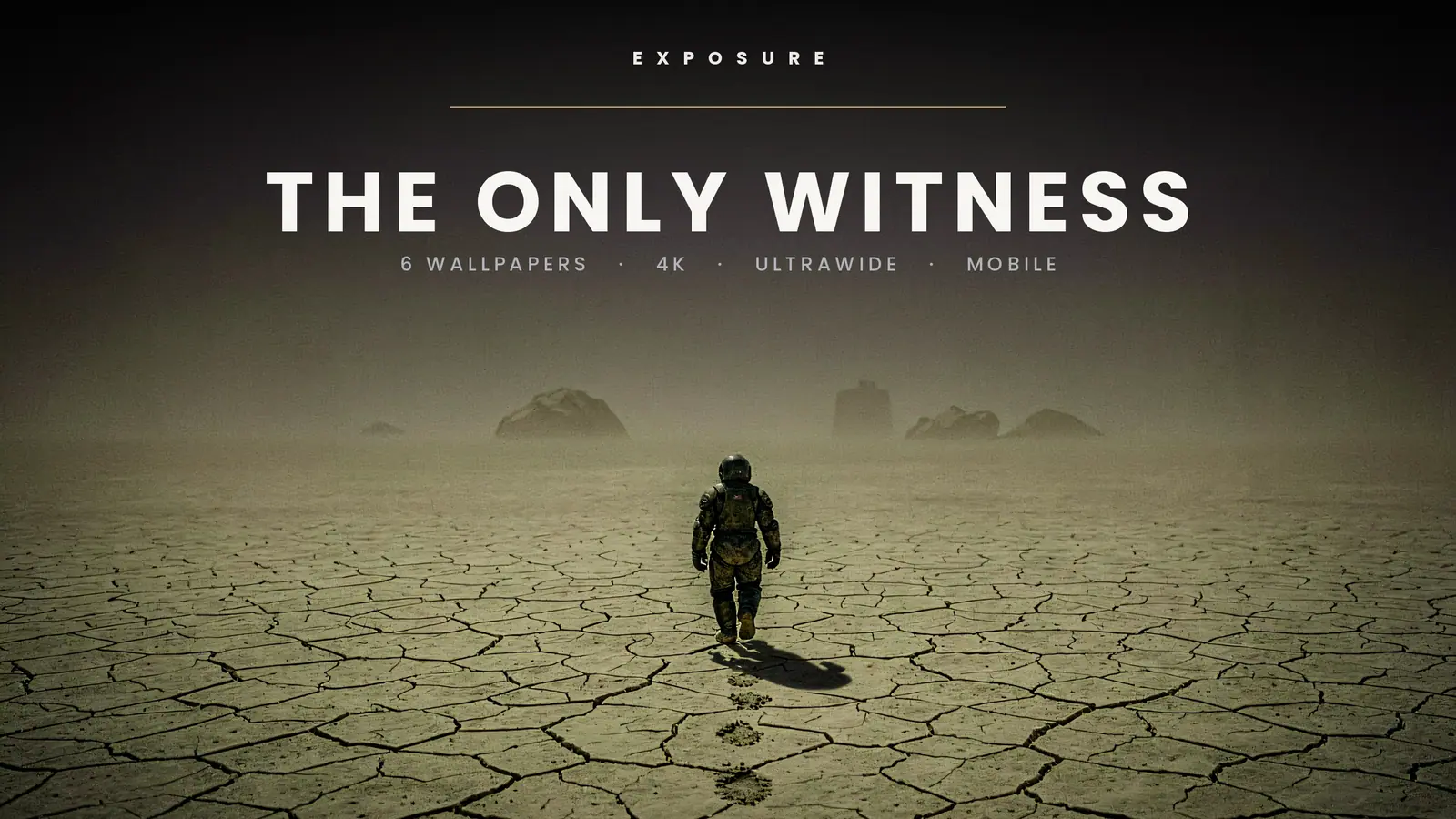 The Only Witness — Vast worlds. Always one small figure.